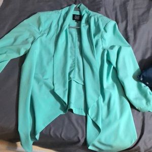 Teal blazer